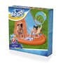 Toboggan d'eau Bestway 488 x 138 cm Coulissant Double