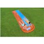 Toboggan d'eau Bestway 488 x 138 cm Coulissant Double