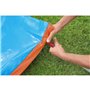 Toboggan d'eau Bestway 488 x 138 cm Coulissant Double