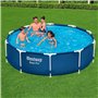 Bestway Steel Pro 56677 piscine hors sol Rond 4678 L Bleu