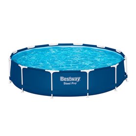 Bestway Steel Pro 56706 piscine hors sol Rond 6473 L Bleu