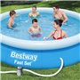 Bestway Fast Set Piscine autoportante Pool, set avec pompe 3.66m x 76cm