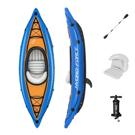 Bestway 65115 kayak sportif 1 personne(s) Bleu Polyvinyl chloride (PVC) Kayak gonflable