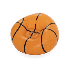 Fauteuil gonflable Bestway Orange 114 x 112 x 66 cm Basket-ball