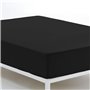 Drap housse Alexandra House Living Noir 90 x 190/200 cm