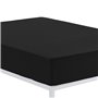 Drap housse Alexandra House Living Noir 90 x 190/200 cm