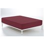 Drap housse Alexandra House Living Bordeaux 105 x 200 cm