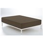 Drap housse Alexandra House Living Vert foncé 200 x 200 cm