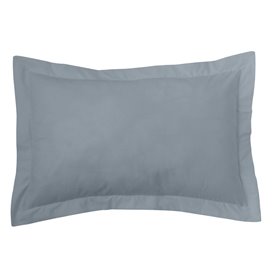 Housse de coussin Alexandra House Living Acier Gris acier 55 x 55 + 5 cm