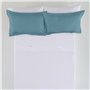Housse de coussin Alexandra House Living Acier Gris acier 55 x 55 + 5 cm