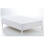 Drap housse Alexandra House Living Blanc 150 x 200 cm