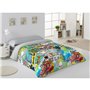Housse de Couette Alexandra House Living Rebel Multicouleur 140 x 200 cm