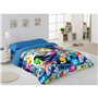 Housse de Couette Alexandra House Living Net Multicouleur 140 x 200 cm