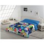 Housse de Couette Alexandra House Living Net Multicouleur 140 x 200 cm
