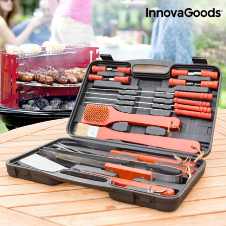 Mallette pour barbecues InnovaGoods (18 Pièces) 39,99 €