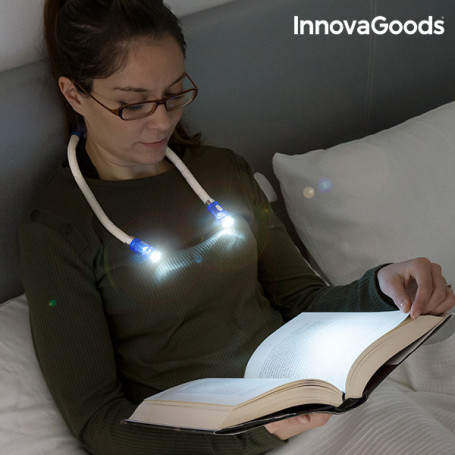 Lampe de Lecture LED pour Tour de Cou InnovaGoods 15,99 €