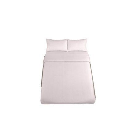 Parure de couette Alexandra House Living QUTUN Rose Lit king size 4 Pièces