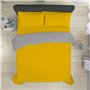 Housse de Couette Alexandra House Living Moutarde 150 x 220 cm