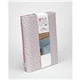 Jeu de draps Alexandra House Living Estelia Mauve Lit king size 4 Pièces