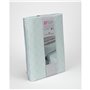 Jeu de draps Alexandra House Living Estelia Vert tendre Gran lit 2 persones 4 Pièces