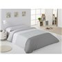 Parure de couette Alexandra House Living Blanc Gris Gran lit 2 persones 2 Pièces