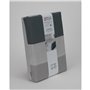 Parure de couette Alexandra House Living Blanc Gris Lit 1 persone 2 Pièces