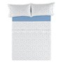 Jeu de draps Alexandra House Living Estelia Bleu Lit 1 persone 3 Pièces