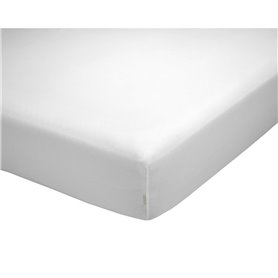 Drap housse Alexandra House Living QUTUN Blanc 150 x 200 cm