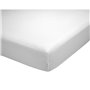 Drap housse Alexandra House Living QUTUN Blanc 140 x 1 x 200 cm