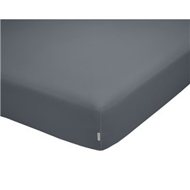 Drap housse Alexandra House Living QUTUN Cendre 140 x 1 x 200 cm