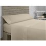 Drap housse Alexandra House Living QUTUN Taupe 180 x 200 cm