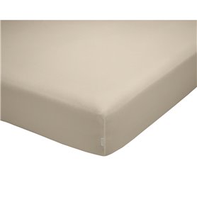 Drap housse Alexandra House Living QUTUN Taupe 90 x 200 cm 90 x 1 x 200 cm