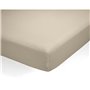 Drap housse Alexandra House Living QUTUN Taupe 90 x 200 cm 90 x 1 x 200 cm