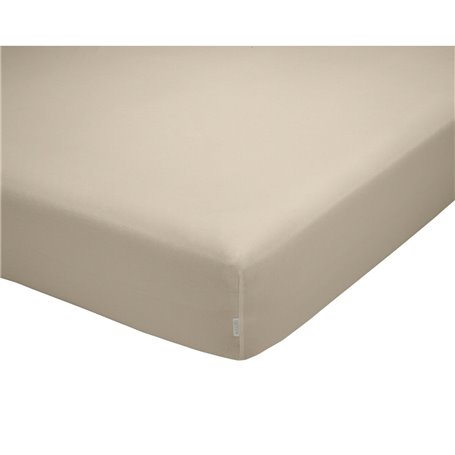 Drap housse Alexandra House Living QUTUN Taupe 140 x 1 x 200 cm