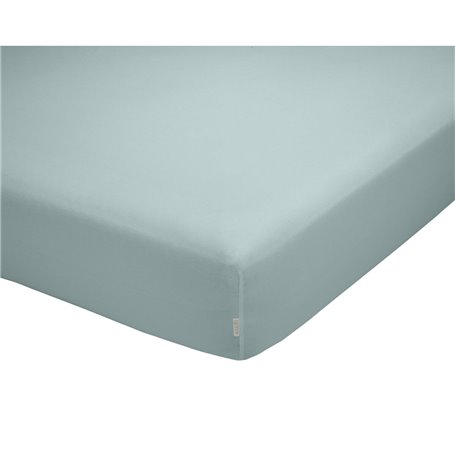 Drap housse Alexandra House Living QUTUN Bleu clair 140 x 1 x 200 cm