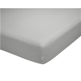 Drap housse Alexandra House Living QUTUN Gris perlé 140 x 1 x 200 cm