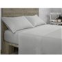 Drap housse Alexandra House Living QUTUN Gris perlé 140 x 1 x 200 cm