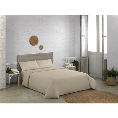 Housse de Couette Alexandra House Living QUTUN Taupe 150 x 220 cm
