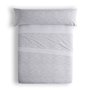 Jeu de draps Alexandra House Living Zahara Bleu Lit 1 persone 3 Pièces