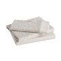 Jeu de draps Alexandra House Living Zahara Beige Lit 2 persones 3 Pièces