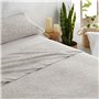 Jeu de draps Alexandra House Living Zahara Beige Lit 2 persones 3 Pièces