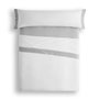 Jeu de draps Alexandra House Living Eira Gris perlé Lit 1 persone 3 Pièces