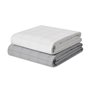 Parure de couette Alexandra House Living Sophia Gris acier Gran lit 2 persones 2 Pièces
