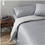 Parure de couette Alexandra House Living Sophia Gris acier Gran lit 2 persones 2 Pièces