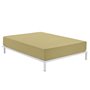Drap housse Alexandra House Living Marron Clair 140 x 200 x 30 cm 135/140 x 190/200 cm
