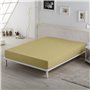 Drap housse Alexandra House Living Marron Clair 140 x 200 x 30 cm 135/140 x 190/200 cm
