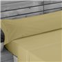 Jeu de draps Alexandra House Living Ocre Gran lit 2 persones 4 Pièces