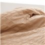 Parure de couette Alexandra House Living Amán Marron Clair Lit king size 3 Pièces