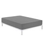Drap housse Alexandra House Living Titane 160 x 190/200 cm 160 x 200 x 30 cm
