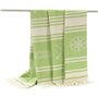 Serviette de plage Alexandra House Living Maca Pistache 125 x 180 cm